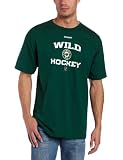 NHL Minnesota Wild Authoritative Dark Green Short Sleeve Tee (Dark Green, X-Large)