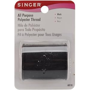 Singer-150-yard-All-Purpose-Polyester-Thread-Black