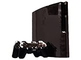Sony PlayStation 3 Slim Skin (PS3 Slim) - NEW - BLACK CHROME MIRROR system  ....