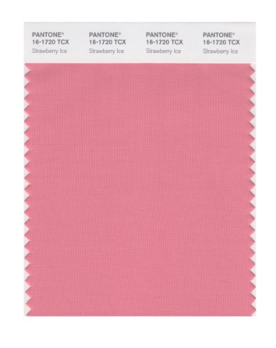PANTONE SMART 16-1720X Color Swatch Card, Strawberry Ice
