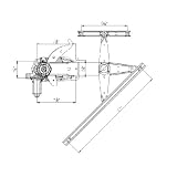 1996-2007 FORD TAURUS RH FRONT (PASSENGER SIDE) POWER WINDOW REGULATOR ASSEMBLY by TYC
