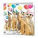 Conga Meerkats Birthday Card
