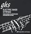 GHS Strings Electric Bass Flatwound Set (Medium Stainless Steel, 4-String, Long Scale)