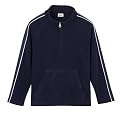 Boys' ProSpirit&reg; Micro Fleece 1/4 Zip Top - Navy