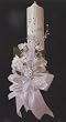 First Communion Candle - 14in. - Ribbon