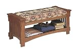 Powell Mission Oak Bed Bench