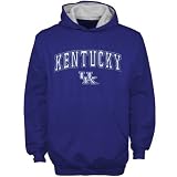 NCAA Kentucky Wildcats Youth Royal Blue Automatic Pullover Hoody Sweatshirt