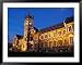 Historic Registry Building, University of Otago, Dunedin, South Island, New Zealand Framed Art Poster Print by David Wall, 49x39
