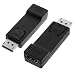 Premium Black DisplayPort Male to HDMI Female Adapter