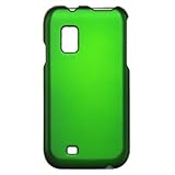 Premium Rubberized Crystal Snap-on Case Cover for Samsung Fascinate - Green ....