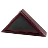 Officers Flag Display Case for 3ft x 5ft Flag - Cherry