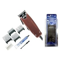 Oster Fast Feed 76023-510 Professional Hair Clipper with FREE OSTER 8 PIECE GUIDE COMBS SET
From Oster
