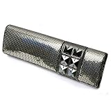 Whiting&Davis -- *1 3972 Pewter Crystal Suds On Mesh Clutch -- Handbags