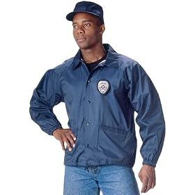 7612 BLANK NAVY BLUE LAW ENFORCEMENT COACHES JACKET by Rothco