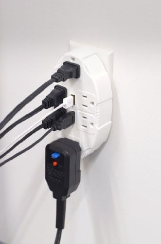 USB OUTLET MULTIPLIER (INCLUDES 6 SOCKETS AND 2 USB PORTS)