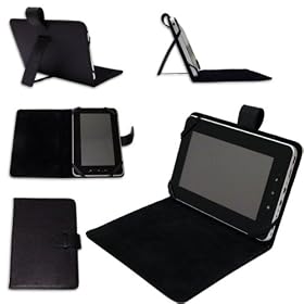 Time2� NEW 7" Inch Leather Look Case (WITH STAND) For Protection Of Your 7" Tablet PC Pad Device.