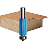 2 Flute Trim Router Bit 1/4'' Dia. x 3/4'' Cutter x 1/4'' Shank, 1/4'' Bearing