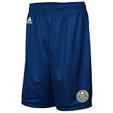 Denver Nuggets Navy Large Logo Mesh Shorts