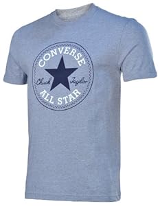 Converse Men's Chuck Taylor All Star Basketball Shirt-Gray-Large