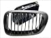 AutoTecknic Matte Black Front Grille - BMW e46 pre-facelift 3 series coupe/ M3 image 1