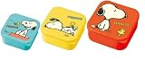 スヌーピーカラーズシールランチBOXセット3P