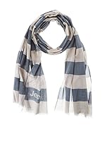 Jeep Bufanda O100361 (Gris Claro / Azul Grisáceo)