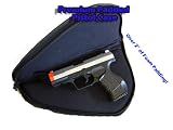 Premium Airsoft Padded Handgun Pistol Gun Case Black