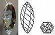 50MM SWAROVSKI STRASS FENG SHUI OLIVE TWIST 8950-801