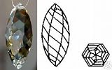 Outdoor Living : 50MM SWAROVSKI STRASS FENG SHUI OLIVE TWIST 8950-801