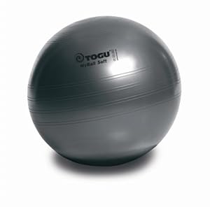 TOGU Gymnastikball My-Ball Soft 65 cm Anthrazit