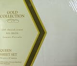NEW 200tc Queen Size Ivory/bone Color 4pc Bed Sheet Set