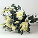 Review Crocus  / White Roses & Lilies Bouquet
