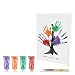 Washable Kids Paint/ Finger Paint Set Of 4 Bottles/ Baby Hand And Foot Prints RS.6103.00