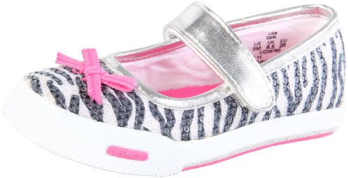 Stride Rite Liza Mary Jane (Toddler Little Kid) - Zebra - 6.5 M US Toddler