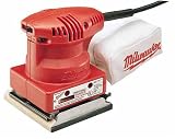 Milwaukee 6017-6 1.8 Amp 1/4 Sheet Orbital Palm Sander with Dust Bag