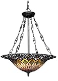 Review Quoizel TF1744VB / Quoizel Tiffany 3 Lt Pendant