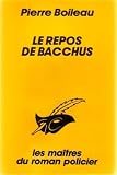 Le repos de Bacchus