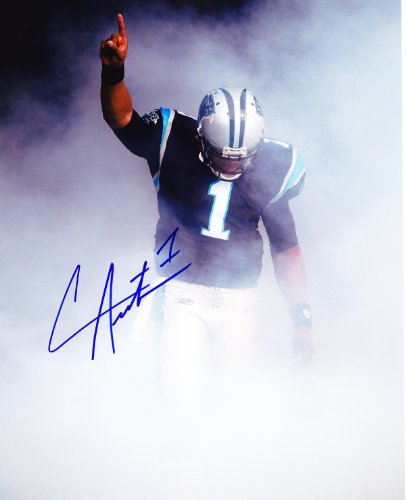Cam Newton signed autographed 8 x 10 photo Carolina Panthers