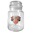 New York Knicks 31oz Glass Candy Jar - Primary Logo NBA Basketball