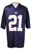 New York Giants Tiki Barber #21 Reebok Mid-Tier NFL Football Jersey Blue