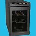Haier 6 Bottle Capacity Thermal Electric Wine Cellar - HVUEB06BBB/HVUEB06BBB