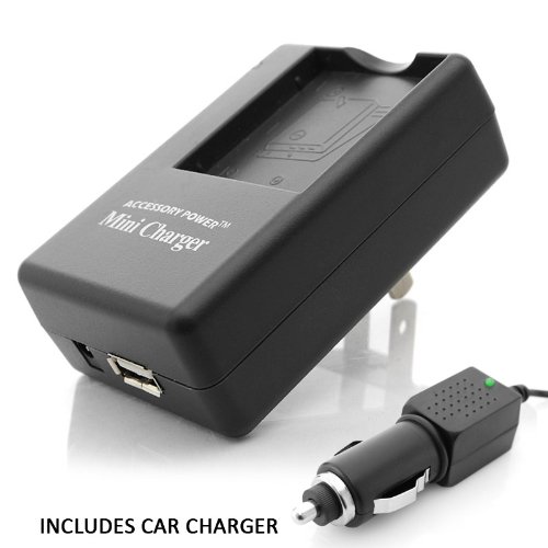 PRO SERIES AC & DC Equivalent Battery Charger for Olympus Li-50B Camera Batteries ( OEM Li-50C Replacement ) – For Olympus Stylus and Tough Series Cameras **Includes Mouse pad Reviews