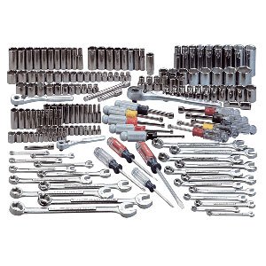 Click here to buy Craftsman 9-33870 170 Piece 6-Point Master Mechanic's Tool Set.