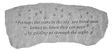Stone Bench- Perhaps they are not stars