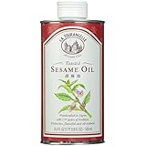 La Tourangelle Toasted Sesame Oil - Rich, Deep, Delicious Flavor - All-natural, Expeller-pressed, Non-GMO, Kosher - 16.9 Fl. Oz.