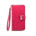 iPhone 6S Plus Case / iPhone 6 Plus Case, IZENGATE [Classic Series] Wallet Case Premium PU Leather Flip Cover Folio with Stand for Apple iPhone 6 Plus / Apple iPhone 6S Plus (Deep Rose Pink)