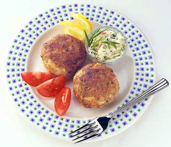 The Crab Place 4 oz. Maryland Jumbo Lump Crab Cakes, 1 Half-dozen by CrabPlace.com
