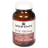 Wild Oats B-12 Tablets, 1000 mcg, 100-Count Bottles (Pack of 3)