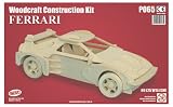 Quay Ferrari - Woodcraft Construction Kit