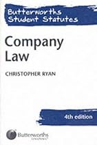 Company Law (Butterworths Student Statutes)